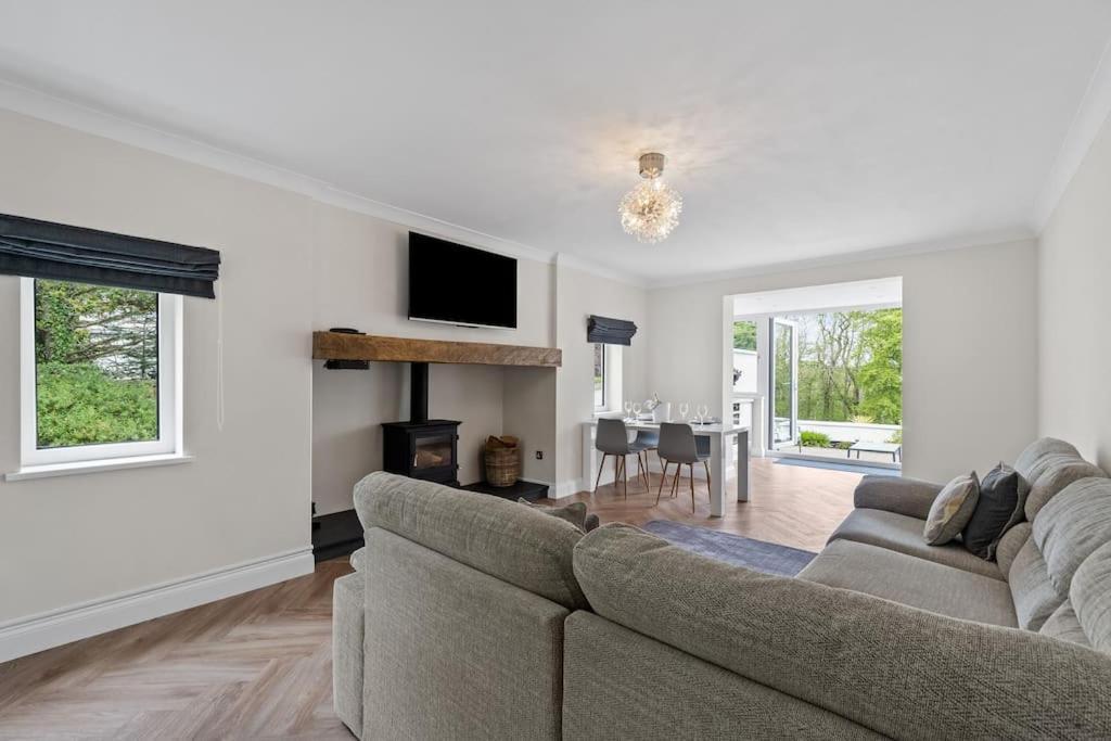 White Cottage Stunning Contemporary 2 Bedroom 2 Ensuite Annex With Hot Tub Plymouth Buitenkant foto